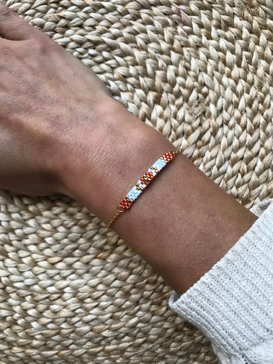 Bracelet Perles Sophie Doré — Atelier Miyuki