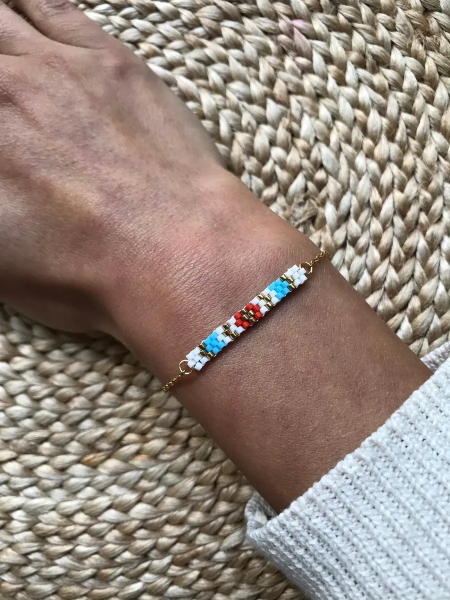 Bracelet perles Alice Doré — Atelier Miyuki