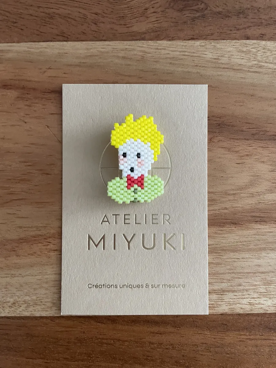 Broche Petit Prince — Atelier Miyuki